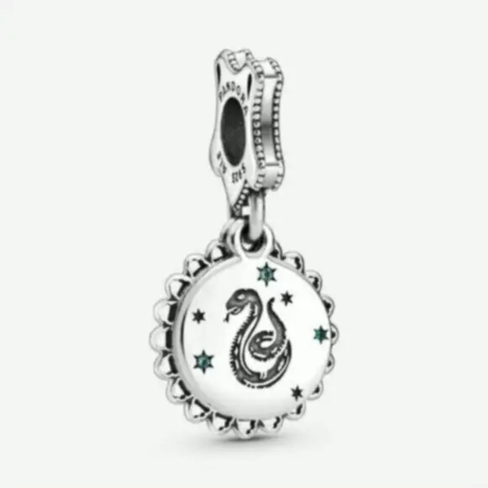 Pandora Harry Potter Slytherin Dangle Charm